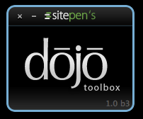Dojo Toolbox Tool Launcher Window
