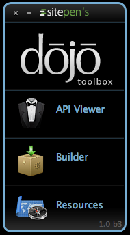 Dojo Toolbox Launcher Expanded