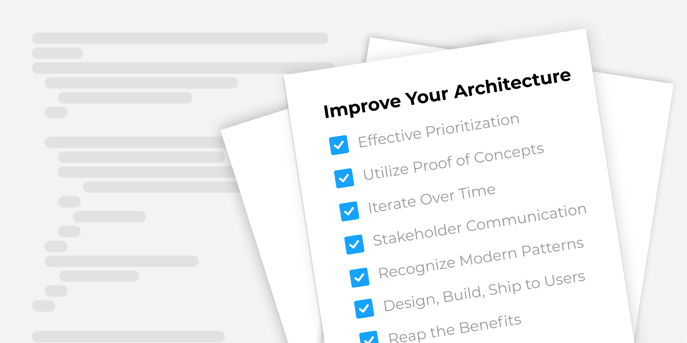 Improve your Software Architecture