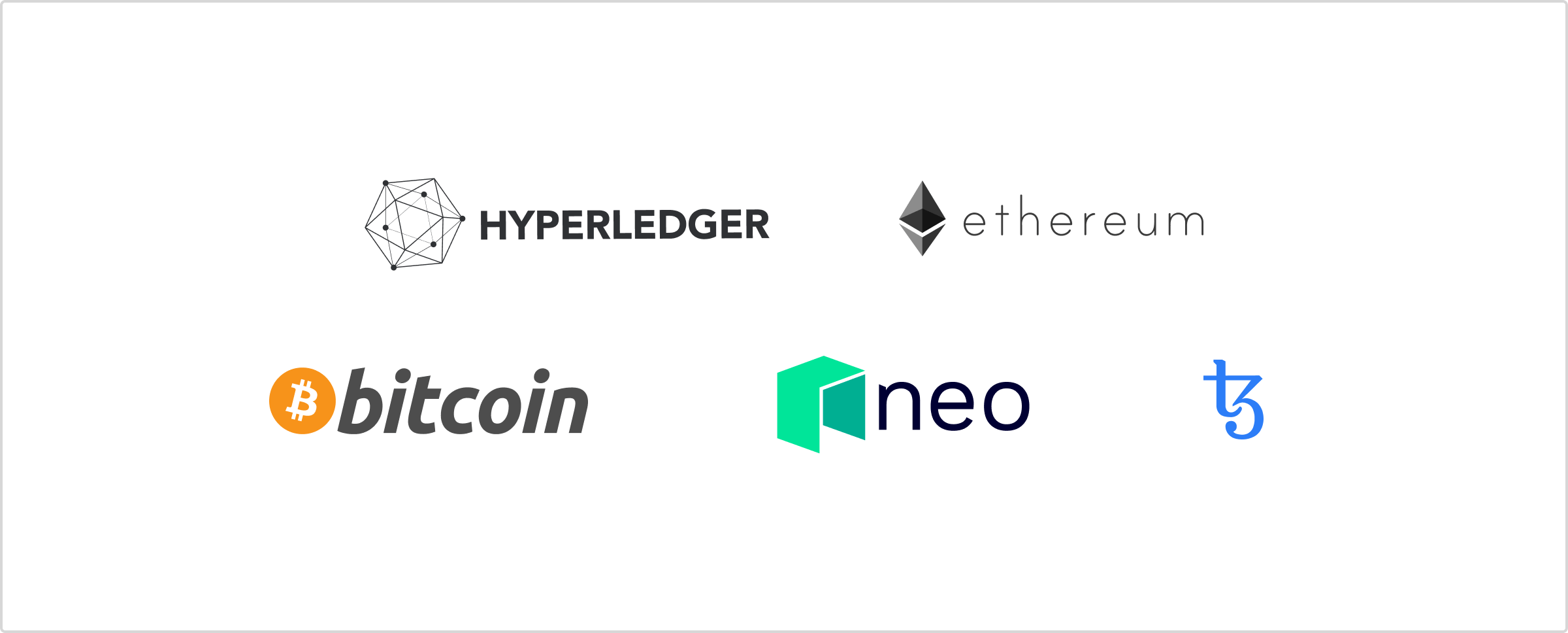 Example Blockchain Providers for Smart Contracts